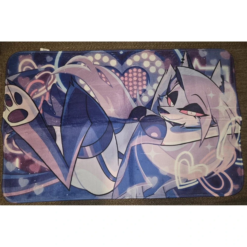 Loona FLOOR Mat Desk Rug Matches Helluva Boss Valentine's 2025 PlaymatLuna NEW